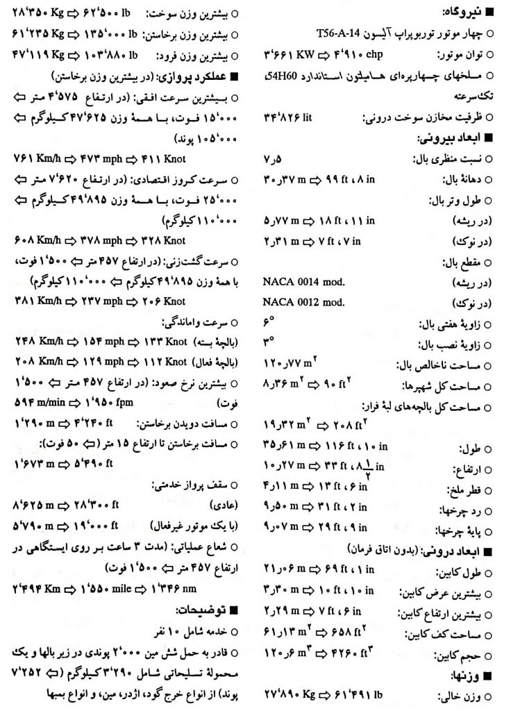 مشخصات فنی