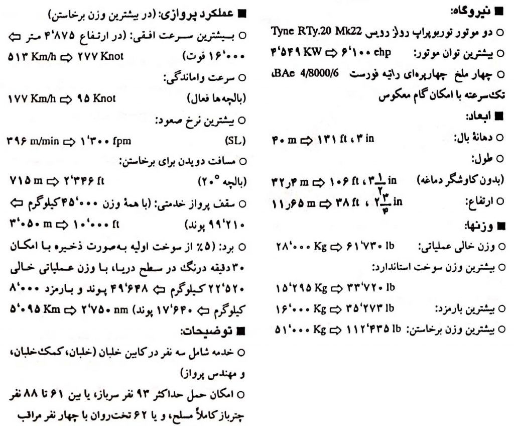 مشخصات فنی