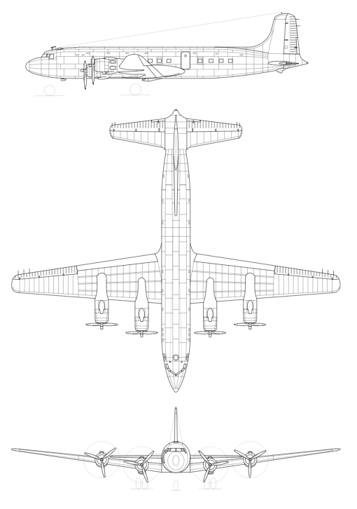 DC-6-3view